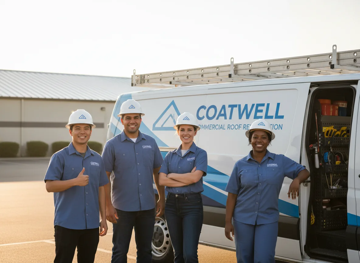 Commercial roof coating company in Richland, NY